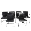Leather chairs by Antonio Citterio for Vitra