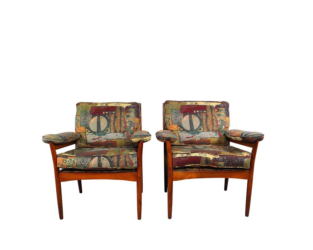 Mid century lounge chair by Gote Mobler, 1970s