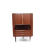 Danish Teak Corner Cabinet, 1960s