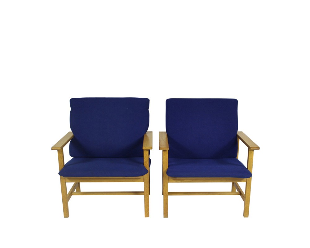 Vintage Danish Armchair by Børge Mogensen for Fredericia, 1960s